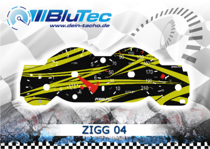 Speedometer Discs for Peugeot 206 CC - ZIGG EDITION