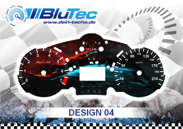 Speedometer Discs for Peugeot 206+ - DESIGN EDITION 04