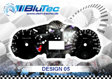 Speedometer Discs for Peugeot 206+ - DESIGN EDITION 05