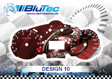 Speedometer Discs for Peugeot 206+ - DESIGN EDITION 10