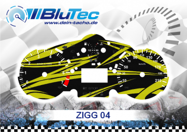 Speedometer Discs for Peugeot 206+ - ZIGG EDITION