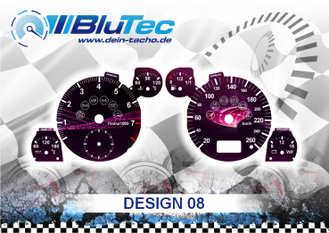 Speedometer Discs for AUDI A3 A4 A6 B5 - Design Edition 08
