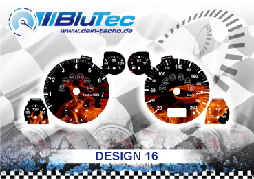 Speedometer Discs for AUDI A3 A4 A6 B5 - Design Edition 16