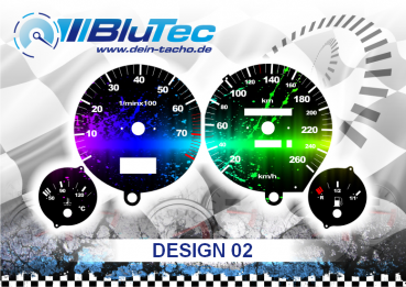 Speedometer Discs for Audi B3 B4 80 90 B4 - DESIGN EDITION 02