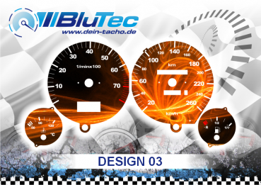 Speedometer Discs for Audi B3 B4 80 90 B4 - DESIGN EDITION 03