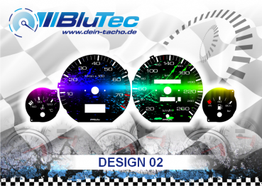 Speedometer Discs for AUDI 100 200 C4 - Design Edition 02