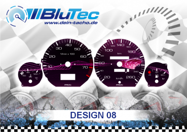 Speedometer Discs for AUDI 100 200 C4 - Design Edition 08