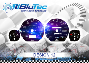 Tachoscheiben für AUDI 100 200 C4 - Design Edition 12