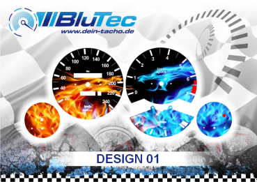 Speedometer Dials series for BMW E30 - DESIGN EDITION 01