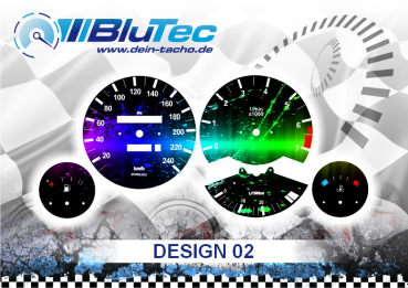 Speedometer Dials series for BMW E30 - DESIGN EDITION 02