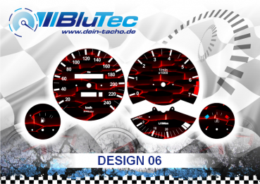 Speedometer Dials series for BMW E30 - DESIGN EDITION 06