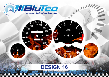 Speedometer Dials series for BMW E30 - DESIGN EDITION 16