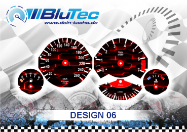 Speedometer Dials series for BMW E34 - Design Edition 06