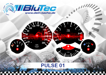 Speedometer Dials series for BMW E34 - PULSE EDITION