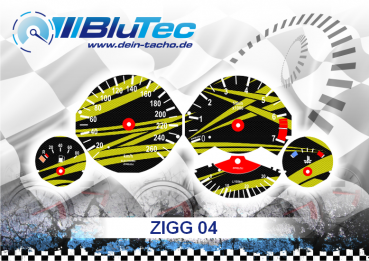 Tachoscheiben Modellreihe BMW E34 - ZIGG EDITION