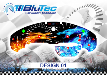 Speedometer Dials series for BMW E36 - Design Edition 01