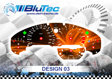 Speedometer Dials series for BMW E36 - Design Edition 03