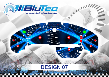 Speedometer Dials series for BMW E36 - Design Edition 07
