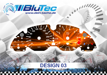 Speedometer Dials series for BMW E38 E39 E53 - design edition 03