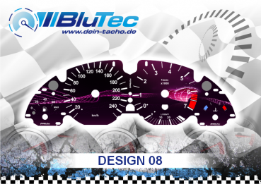 Speedometer Dials series for BMW E38 E39 E53 - design edition 08