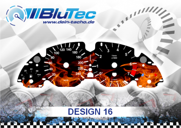 Speedometer Dials series for BMW E38 E39 E53 - design edition 16