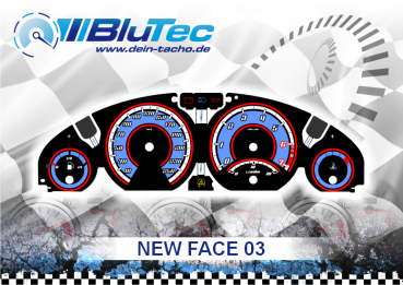 Speedometer Dials series for BMW E46 - NEW FACE EDITION 03