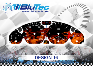 Tachoscheiben Modellreihe BMW E46 - Design Edition 16