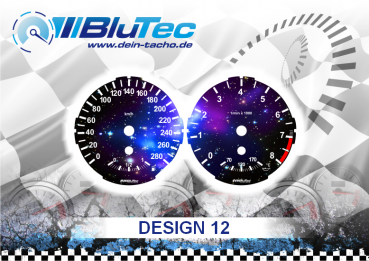 Speedometer Dials series for BMW E81 E82 E84 E87 E88 - Design Edition 12