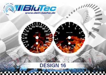 Speedometer Dials series for BMW E81 E82 E84 E87 E88 - Design Edition 16