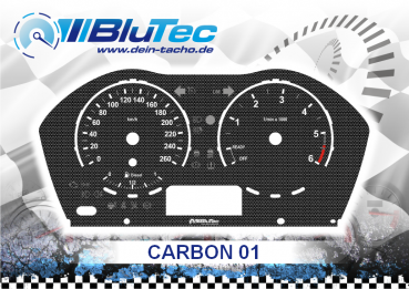 Speedometer Dials series for BMW F20-F21-F22-F23 - CARBON EDITION