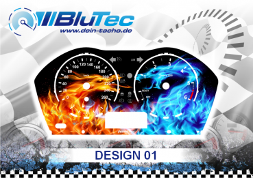 Speedometer Dials series for BMW F20-F21-F22-F23 - DESIGN EDITION 01