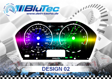 Speedometer Dials series for BMW F20-F21-F22-F23 - DESIGN EDITION 02