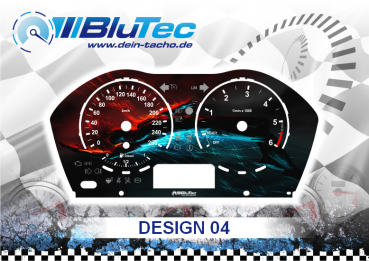 Speedometer Dials series for BMW F20-F21-F22-F23 - DESIGN EDITION 04