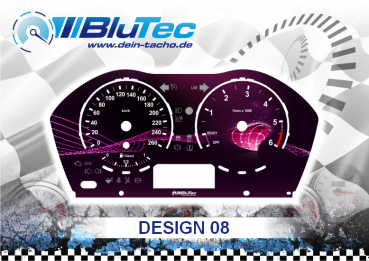 Speedometer Dials series for BMW F20-F21-F22-F23 - DESIGN EDITION 08