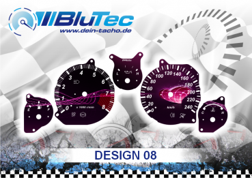 Speedometer Discs for Mazda MX5 NB - DESIGN EDITION 08