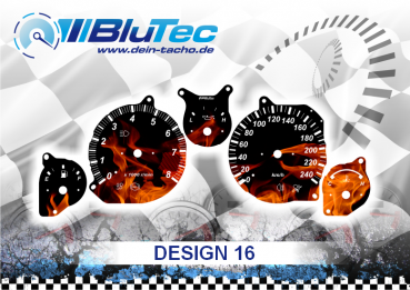 Speedometer Discs for Mazda MX5 NB - DESIGN EDITION 16