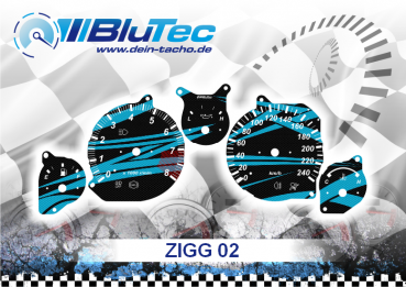 Speedometer Discs for Mazda MX5 NB - ZIGG EDITION