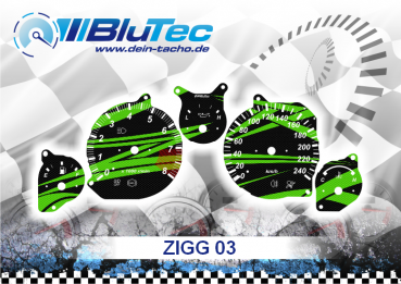 Speedometer Discs for Mazda MX5 NB - ZIGG EDITION