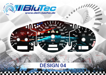 Speedometer Discs for Mercedes SLK R170 - DESIGN EDITION 04