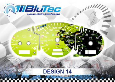 Tachoscheiben für Mercedes SLK R170 - DESIGN EDITION 14