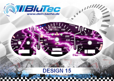 Tachoscheiben für Mercedes SLK R170 - DESIGN EDITION 15