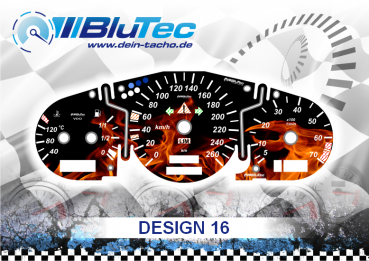 Speedometer Discs for Mercedes SLK R170 - DESIGN EDITION 16