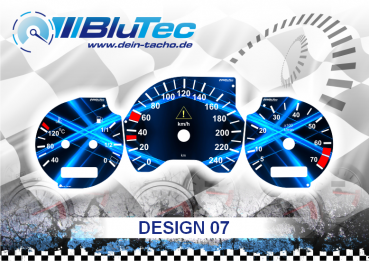 Speedometer Discs for Mercedes C-Klasse W202 - DESIGN EDITION 07