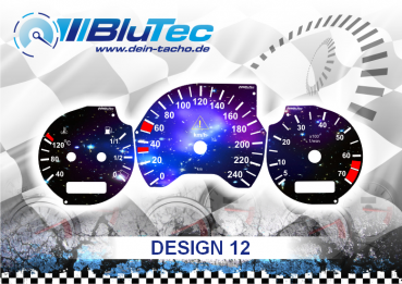 Speedometer Discs for Mercedes C-Klasse W202 - DESIGN EDITION 12