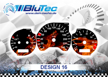 Speedometer Discs for Mercedes C-Klasse W202 - DESIGN EDITION 16