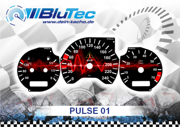 Speedometer Discs for Mercedes C-Klasse W202 - PULSE EDITION