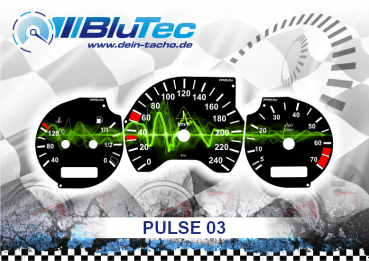 Tachoscheiben für Mercedes C-Klasse W202 - PULSE EDITION