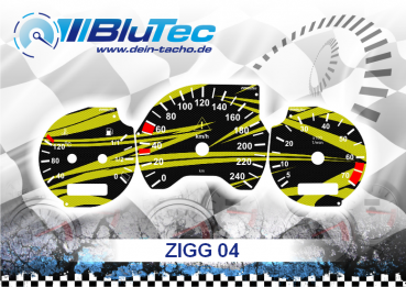 Speedometer Discs for Mercedes C-Klasse W202 - ZIGG EDITION