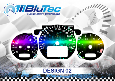 Speedometer Discs for Mercedes E-Klasse - DESIGN EDITION 02