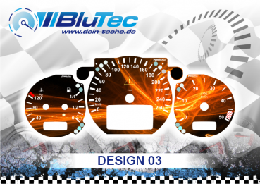 Speedometer Discs for Mercedes E-Klasse - DESIGN EDITION 03